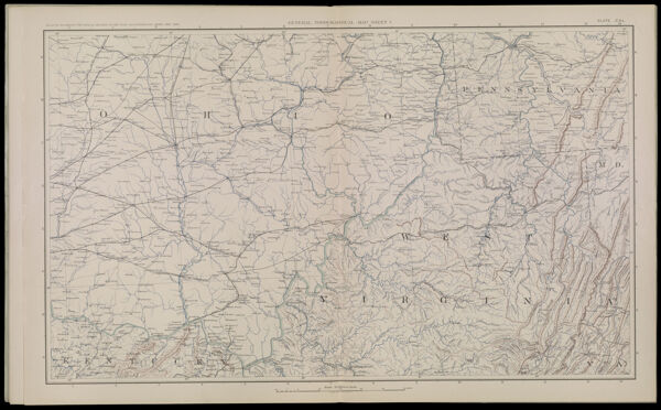 General Topographical Map.  Sheet V.