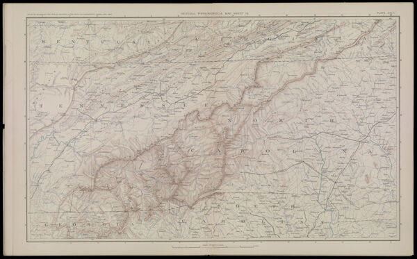 General Topographical Map Sheet VII.