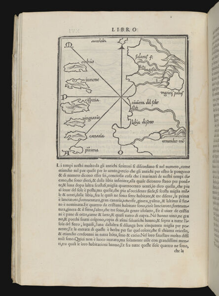 [Fortunate Islands (Canaries) according to Ptolemy]