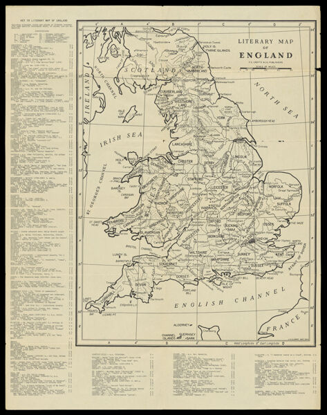 Literary Map of England