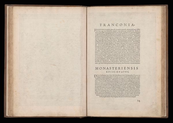 Franconia. Monasteriensis episcopatus.
