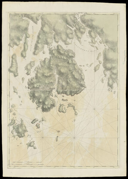 Coast of Maine- Mount Desart Island, Frenchman's Bay, Long Island, Dated July 15, 1776