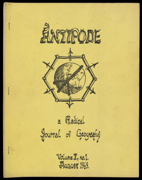 Antipode : a radical journal of geography, v. 1 n. 1