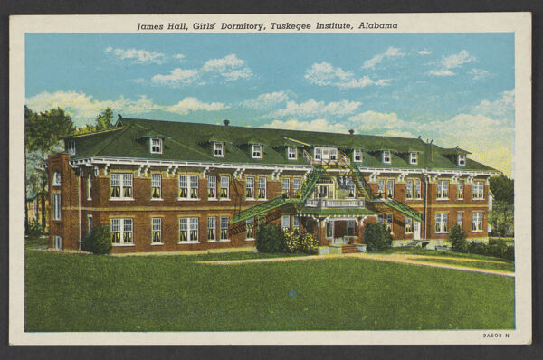 James Hall, Girls' Dormitory, Tuskegee Institute, Alabama
