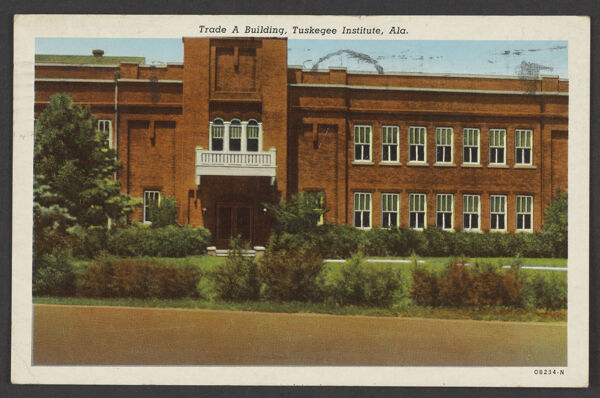 Trade A Building, Tuskegee Institute, Ala.