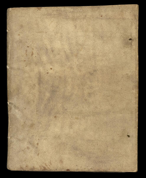 Theatri orbis terrarvm enchiridion, minoribvs tabvlis per Philippvm Gallaevm exaratvm : et carmine heroico, ex variis geographis & poëtis collecto per Hvgonem Favolivm illustratum [Front cover]