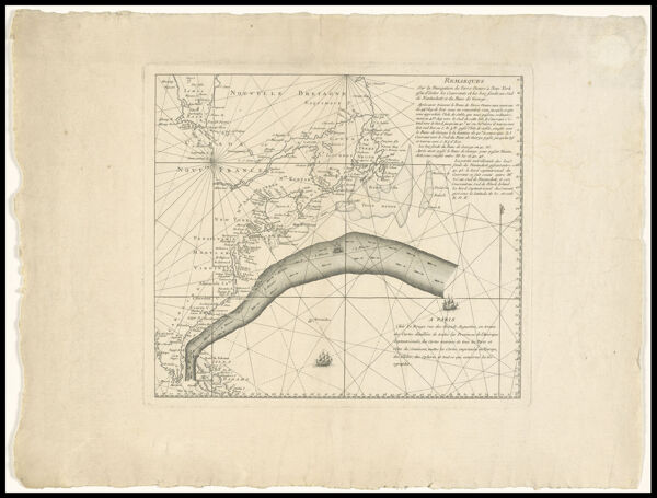 Untitled Chart of the Gulf Stream