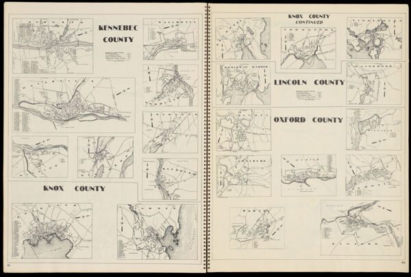 Kennebec County / Knox County / Lincoln County / Oxford County