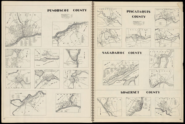 Penobscot County / Pisataquis County / Sagadahoc County / Somerset County