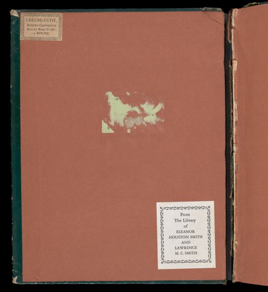 [Name Plate: From the library of Elenor Houston Smith and Lawrence M. C. Smith]