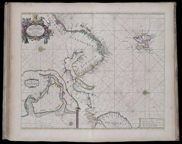 De zee custen van Ruslant, Laplant, Finmarcken, Spitsbergen en Nova Zemla