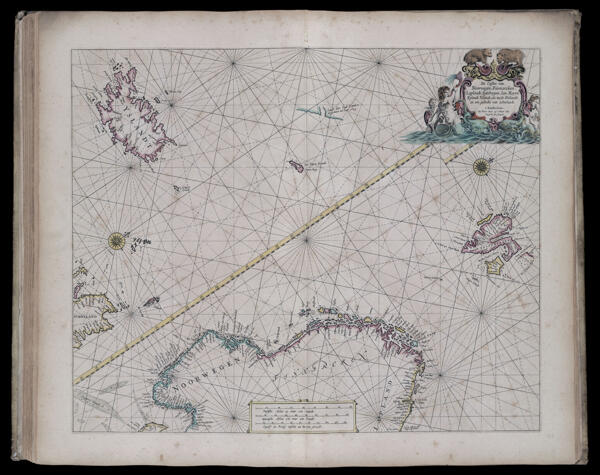 De custen van Noorwegen, Finmarcken, Laplandt, Spitsbergen, Ian Mayen Eylandt, Yslandt, als mede hitlandt, en een gedeelte van Schotlandt