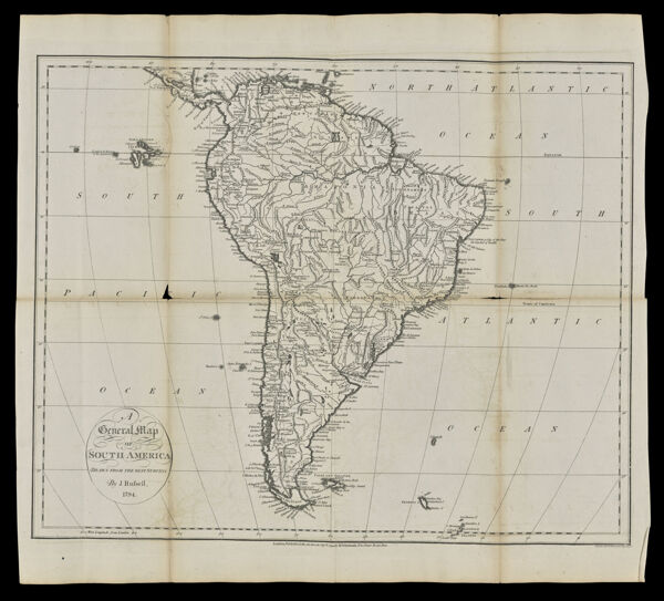 A general map of South America : drawn from the best surveys