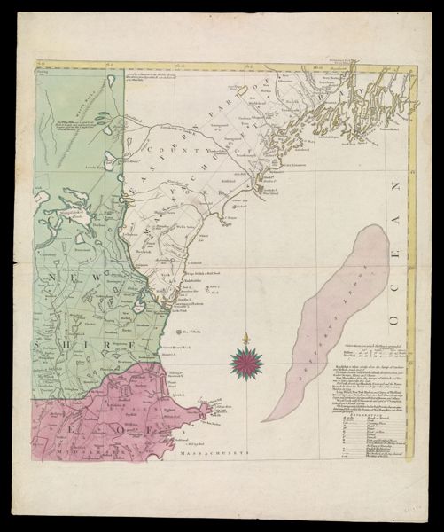 A Map of the most Inhabited part of New England...