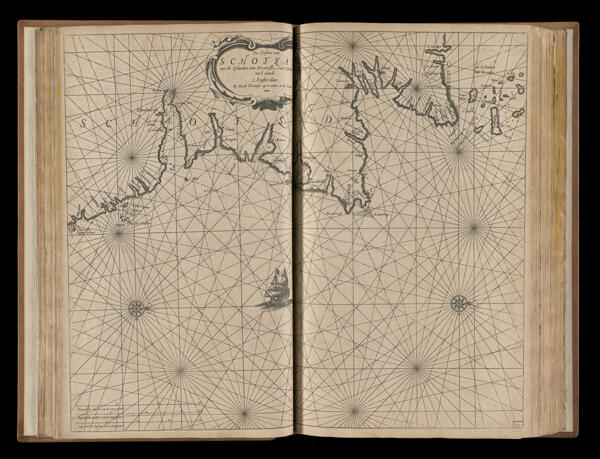 De Custen van Schotland met de Eylanden van Orcanesse; van 't Eyland Coket tot I. Sande. 't Amsterdam...