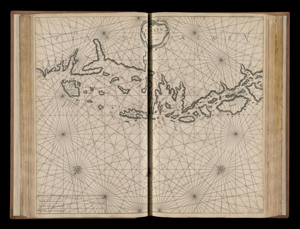 Caarte van Finmarcken, van 't Eylandt Sanien tot Noord-Kyn. 't Amsterdam...