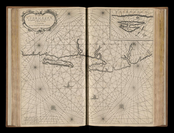 De Custen van Noorwegen, en Laplandt, vande Noord-kyn tot aen de rivier van Kola. 't Amsterdam...