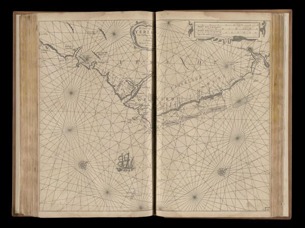 De Zurd oost zyde van Yerland Van Dubling tot aen't Eylandt Corckbeg. 't Amsterdam...