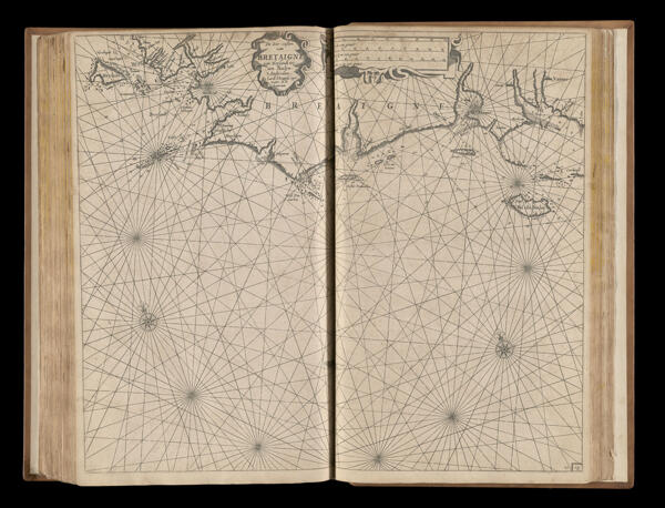 De zee-custen van Bretaigne van Heysandt tot aen Boelyn. 't Amsterdam...