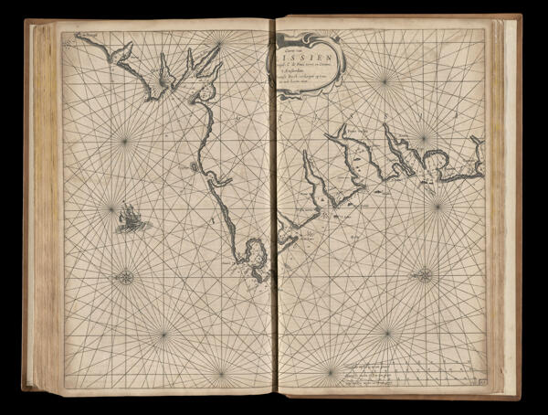 Caerte van Galissien Tusschen C. d. Ortegal, C. de Finis terre en Camina. 't Amsterdam...