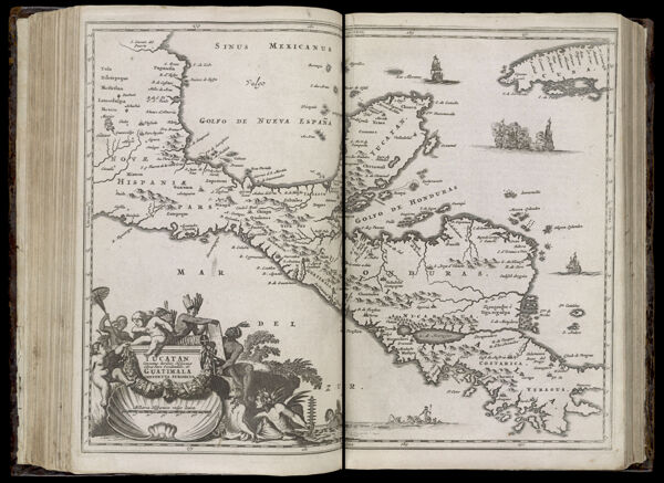 Yucatan conventus juridici Hispaniae novae pars occidentalis, et Guatimala conventus juridicus