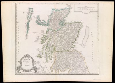 Le Royaume d'Ecosse divise en Shires ou Comtes Par le Sr. Robert