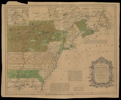 A New and Accurate Map of North America, (wherein the Errors of all preceeding British, French and Dutch maps, respecting the rights of Great Britain, France & Spain & the Limits of each of His Majesty's Provinces, are Corrected)