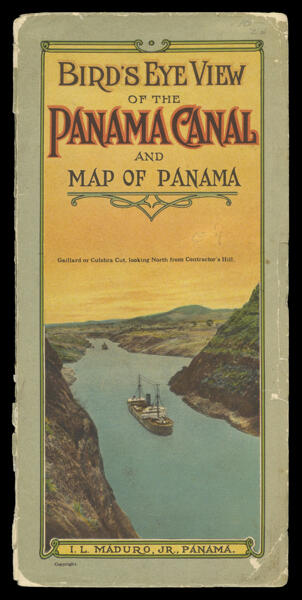 Bird's Eye View of Panama Canal