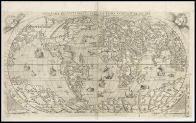 Universale Descrittione Tutta La Terra Conosciuta Fin Qui