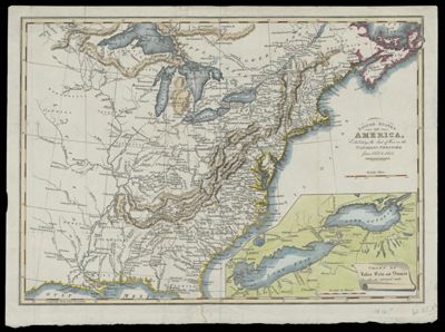 United States of America : Exhibiting the Seat of War on the Canadian Frontier from 1812 to 1815.