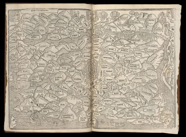 [Rudimentum Novitiorum, Map of Palestine]