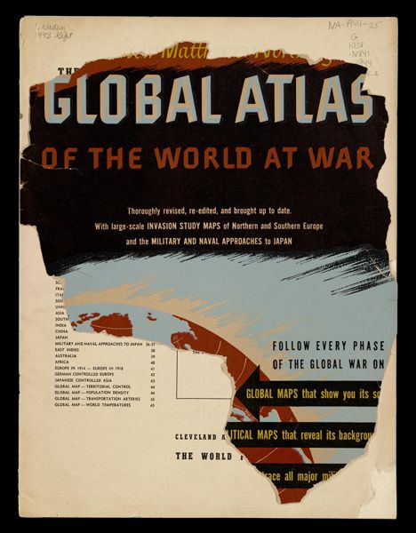 New Matthews-Northrup Global Atlas of the World at War [Front cover]