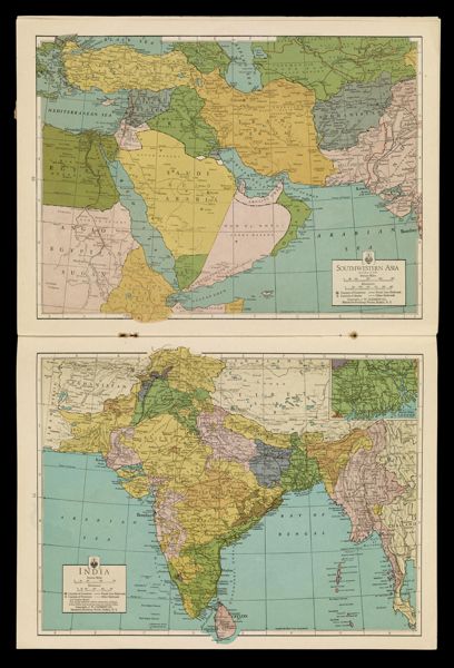 Southwestern Asia As of June 23, 1939