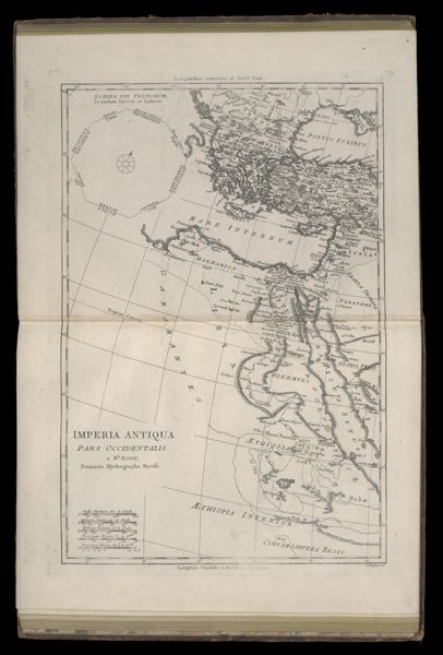 Imperia Antiqua Pars Occidentalis. a Rto. Bonne, Primario Hydrographo Navali