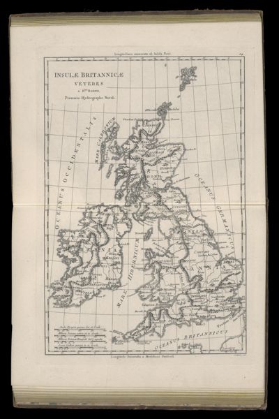 Insulæ Britannicæ veteres. a Rto. Bonne, Primario Hydrographo Navali