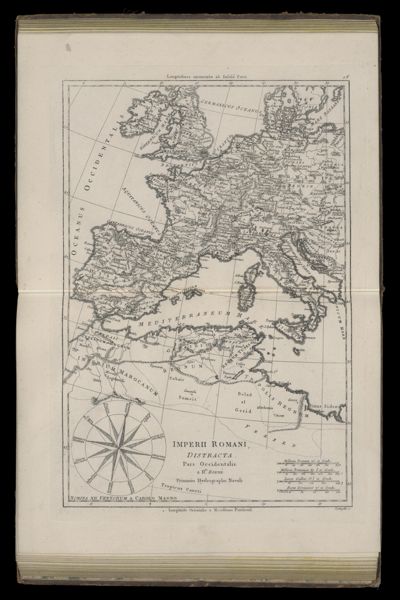 Imperii Romani Distracta Pars Occidentalis. a Rto. Bonne, Primario Hydrographo Navali