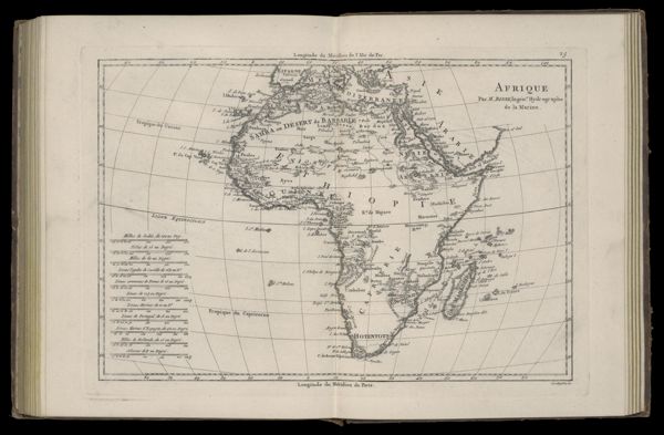 Afrique. Par M. Bonne Ingénieur Hydrographe de la Marine.