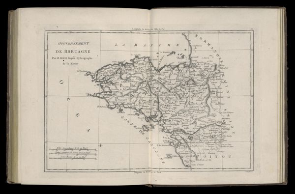 Gouvernement de Bretagne Par M. Bonne Ingr. Hydrographe de la Marine.