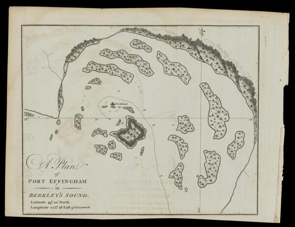 A Plan of Port Effingham in Berkley's Sound.