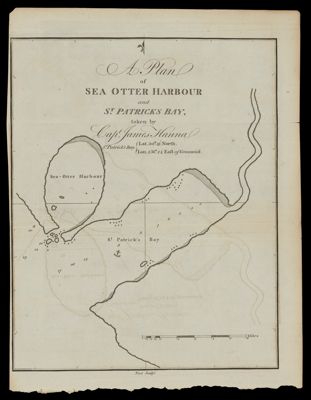 A Plan of Sea Otter Harbour and St. Patrick's Bay, taken by Capt. James Hanna