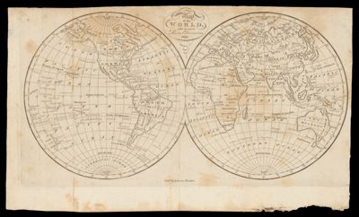 Map of the World, with the most Recent Discoveries