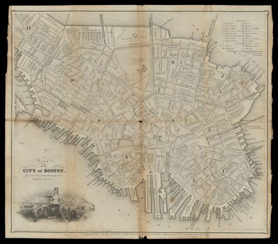 Plan of the City of Boston
