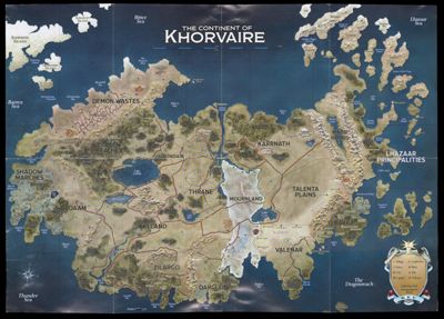 The Continent of Khorvaire