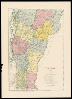 Vermont entworfen von D.F. Sotzmann bey Carl Ernst Bohn