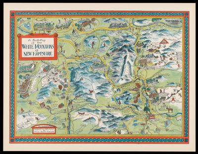 A Scott-Map of the White Mountains of New Hampshire