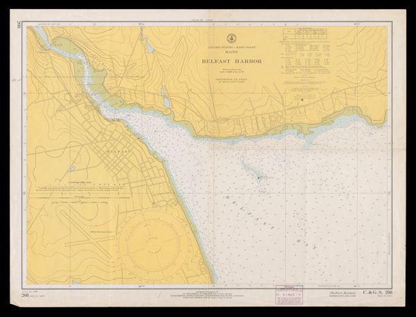 United States-- east coast, Maine, Belfast Harbor