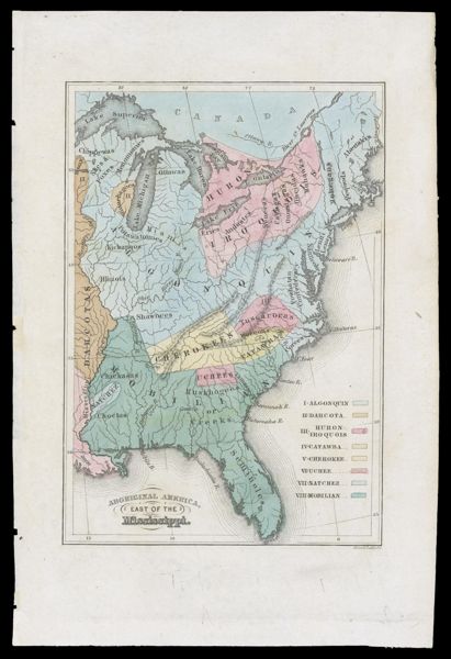 Aboriginal America east of the Mississippi