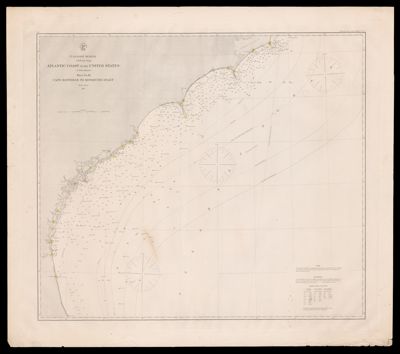 Atlantic coast of the United States (in four sheets) : Sheet no. III, Cape Hatteras to Mosquito Inlet