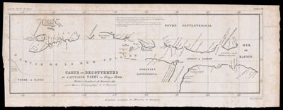 Carte des decouvertes du Capitaine Parry en 1819 et 1820,