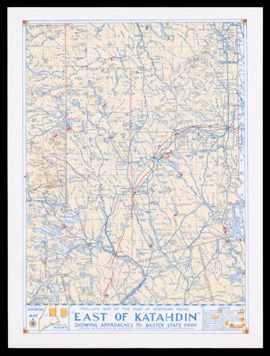 Phillips' Map of the Part of Northern Maine 